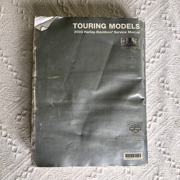 2003 Harley Davidson Touring Models Service Manual Repair Technician Original - Picture 1 of 8